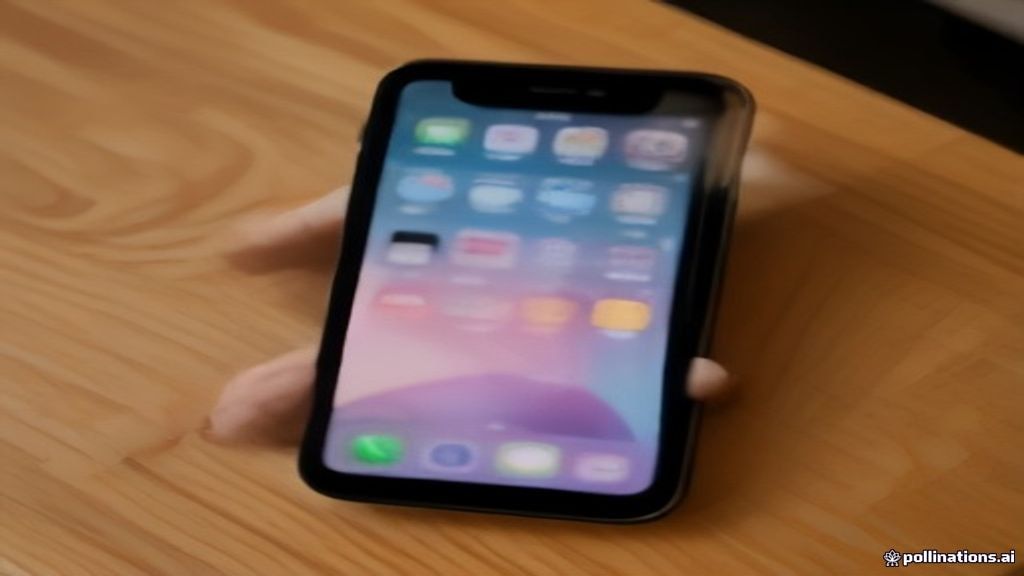 iPhone 螢幕特寫